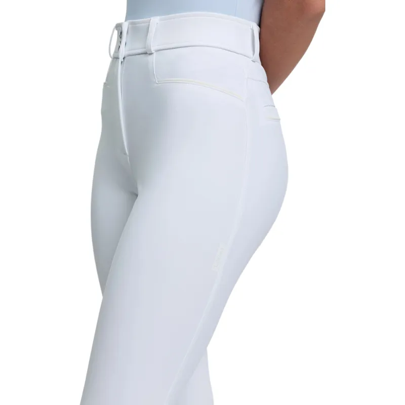 LeMieux Young Rider Izzy Full Grip Junior Breeches - White-2