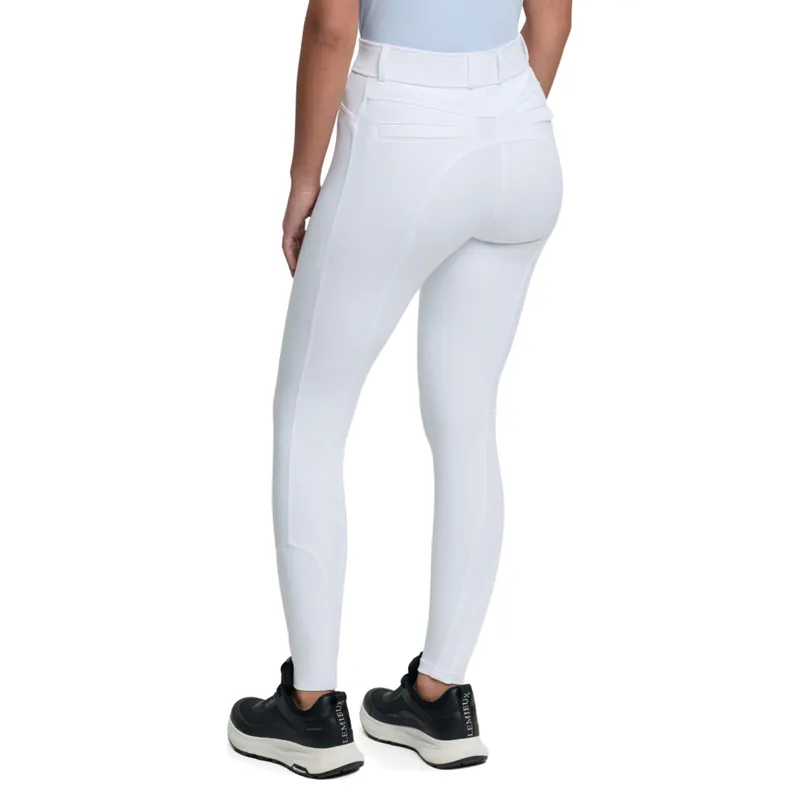 LeMieux Young Rider Izzy Full Grip Junior Breeches - White-1
