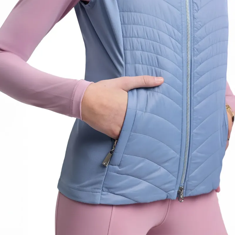 LeMieux Young Rider Josephine Vest - Powder Blue-4