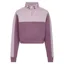 LeMieux Young Rider Kate Cropped 1/4 Zip Sweatshirt - Mallow