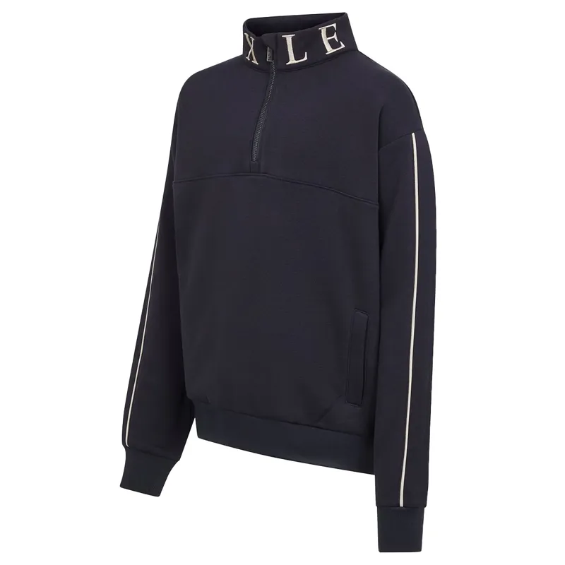 LeMieux Young Rider Kate Quarter Zip Junior Sweatshirt - Navy-2