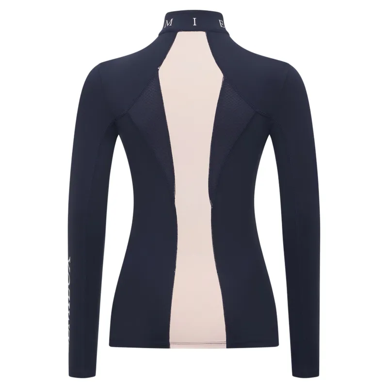 LeMieux Youth Mia Mesh Long Sleeve Base Layer - Navy-3