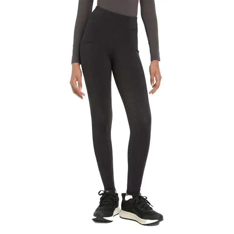 LeMieux Young Rider Orla Full Grip Junior Riding Tights - Black