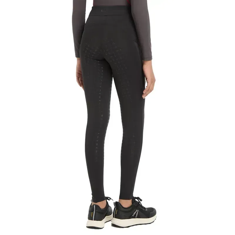 LeMieux Young Rider Orla Full Grip Junior Riding Tights - Black-1