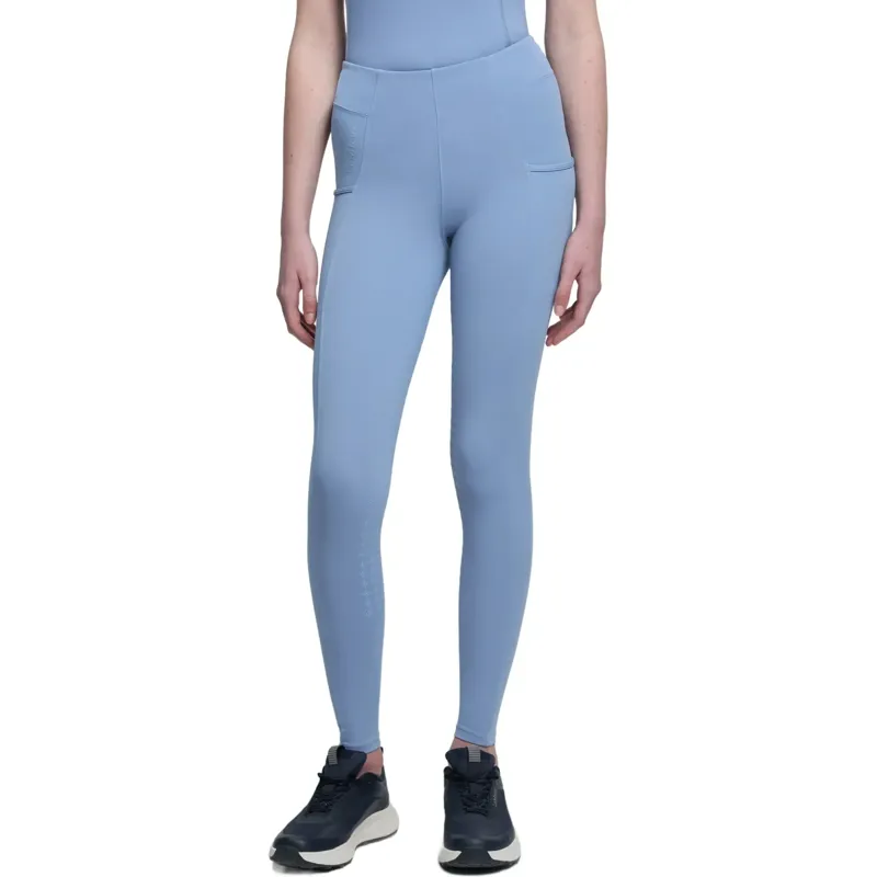 LeMieux Young Rider Orla Full Grip Riding Tights-Powder Blue