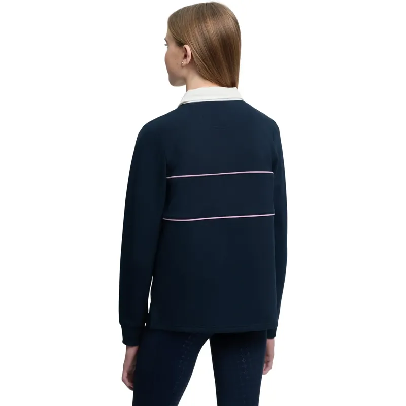 LeMieux Young Rider Riley Rugby Shirt - Navy-2