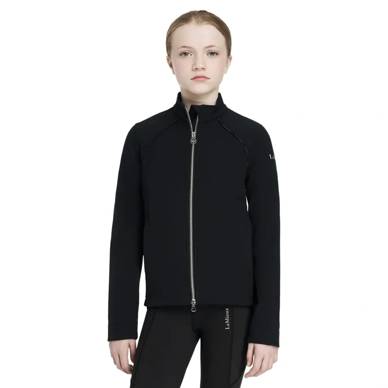 LeMieux Young Rider Softshell Jacket - Black