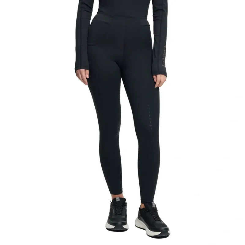 LeMieux Orla Young Rider Sparkle Pull-On Riding Tights - Black