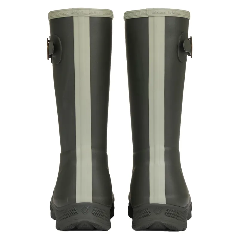 LeMieux Young Rider Ultra Stride Junior Rain Boots - Oak-1