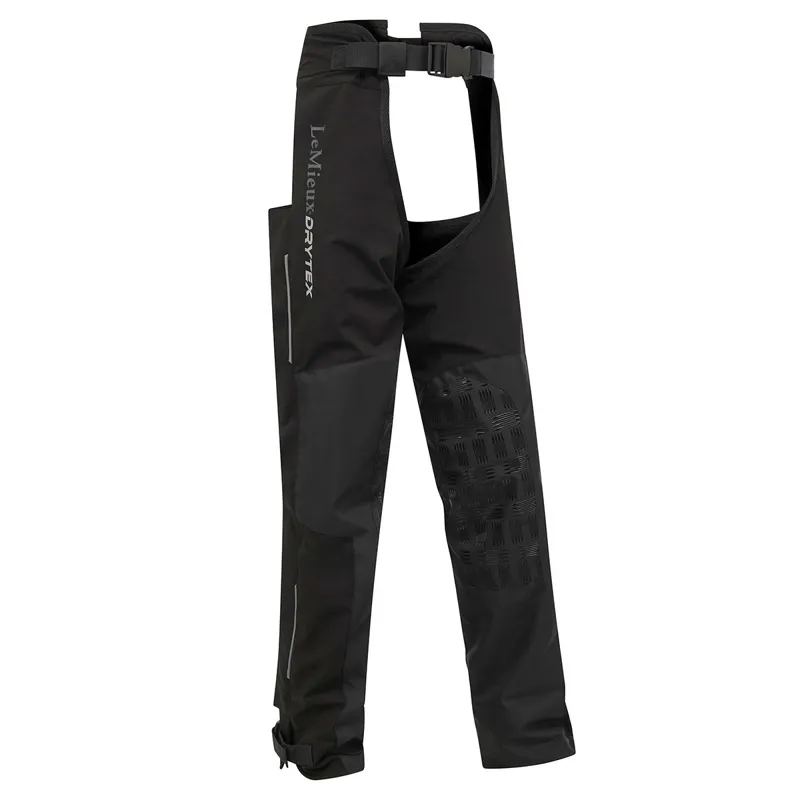 LeMieux Young Rider DryTex Stormwear Junior Waterproof Chaps - Black