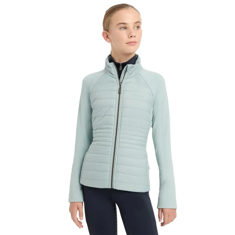 LeMieux Young Rider Josephine Junior Hybrid Quilted Jacket - Glacier