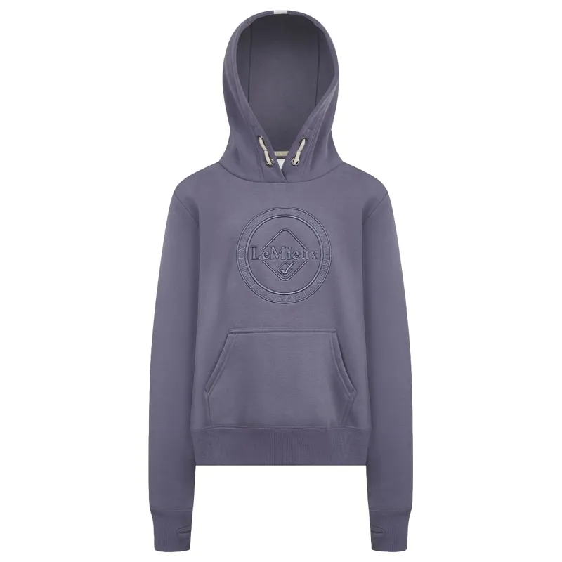 LeMieux Young Rider Hannah Junior Pop-Over Hoodie - Jay Blue