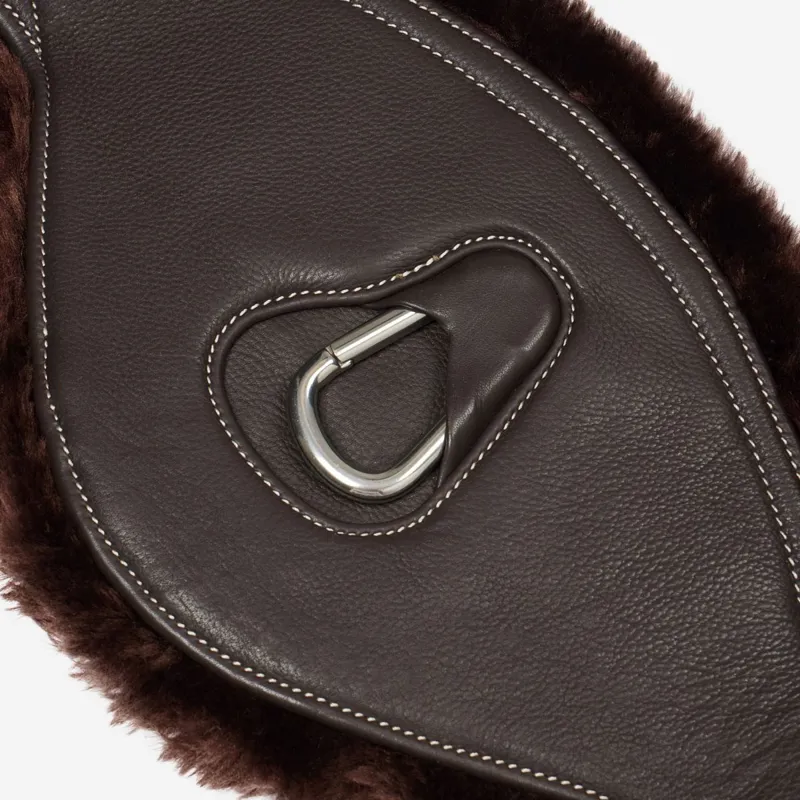 LeMieux Arika Simuwool Contoured Long Girth - Brown-1
