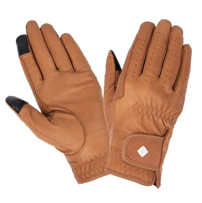 LeMieux Classic Leather Riding Gloves - Tan