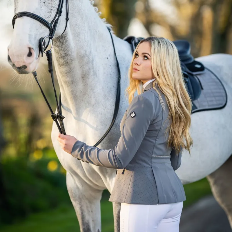 LeMieux Dynamique Ladies Show Jacket - Graphite-8