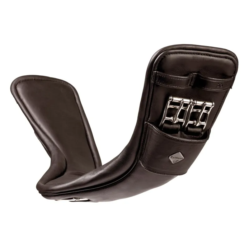 LeMieux Gel-Tek Anatomic Curve Mono Girth - Brown-3