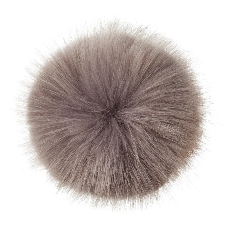 LeMieux Replacement Faux Fur Pom Pom - Grey-1