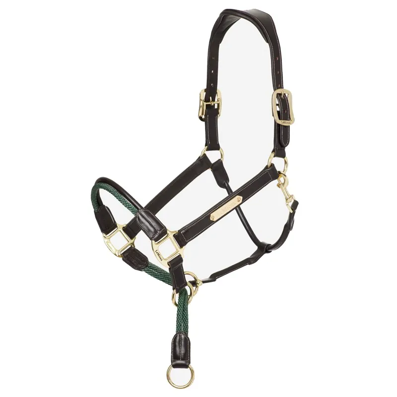 LeMieux Rope Control Halter - Brown