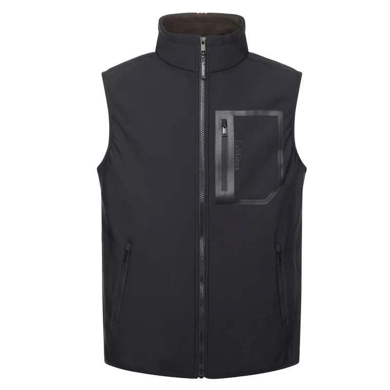 LeMieux Elite Men's Fleece Vest - Black