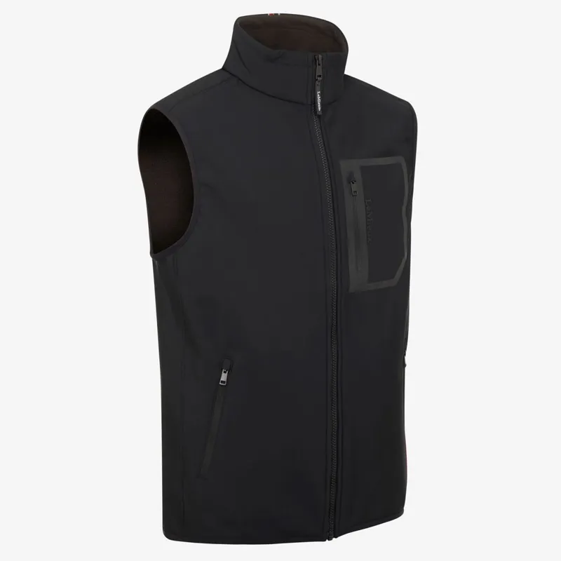 LeMieux Elite Men's Fleece Vest - Black-1
