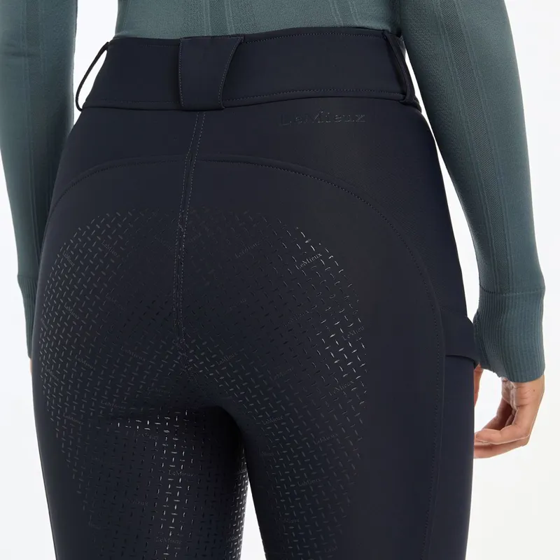 LeMieux DryTex Waterproof Full Grip Women's Winter Breeches - Navy-5