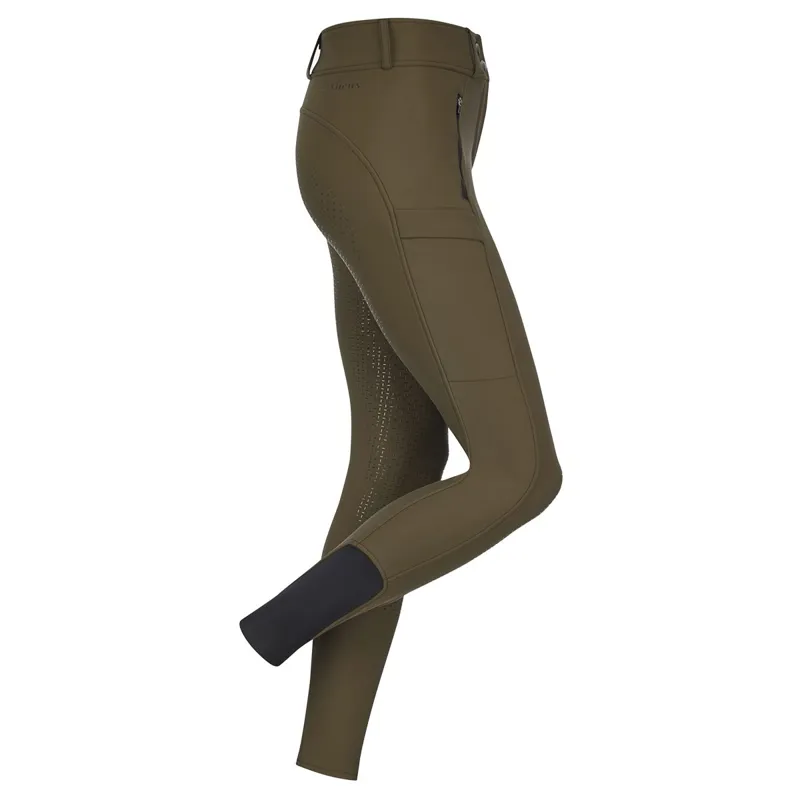 LeMieux DryTex Waterproof Full Grip Women's Winter Breeches - Alpine-1