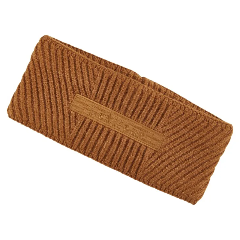 LeMieux Clara Cable Knit Headband - Ginger-1