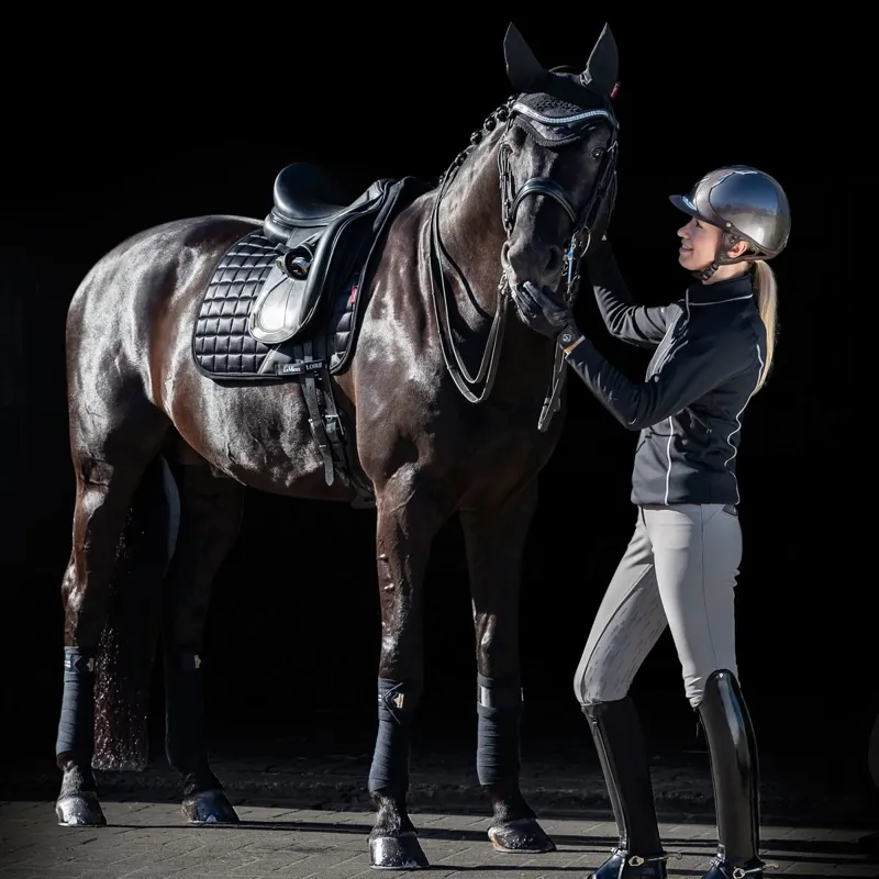 LeMieux Loire Polo Wraps - Black-1