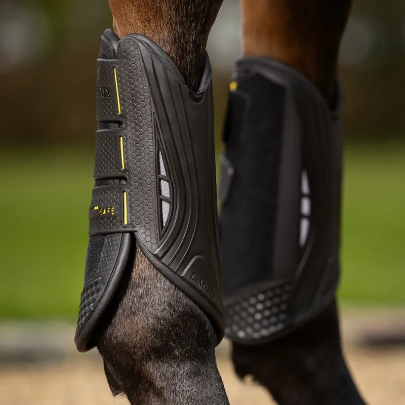 LeMieux MIMSafe Front XC Boots - Black-2