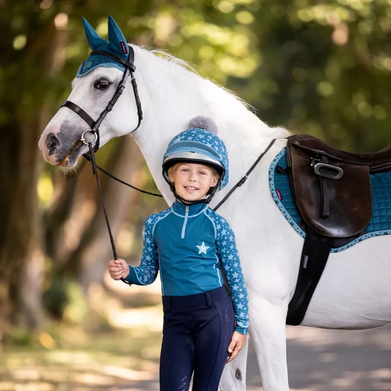 LeMieux Mini Children's Base Layer - Marine - 3-4yrs-4