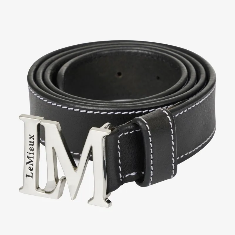 LeMieux Monogram Belt - Black