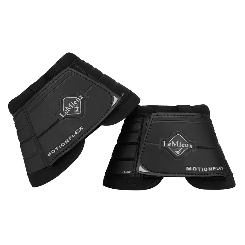 LeMieux Motionflex Bell Boots - Black