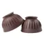 LeMieux Rubber Pull On Bell Boots - Brown