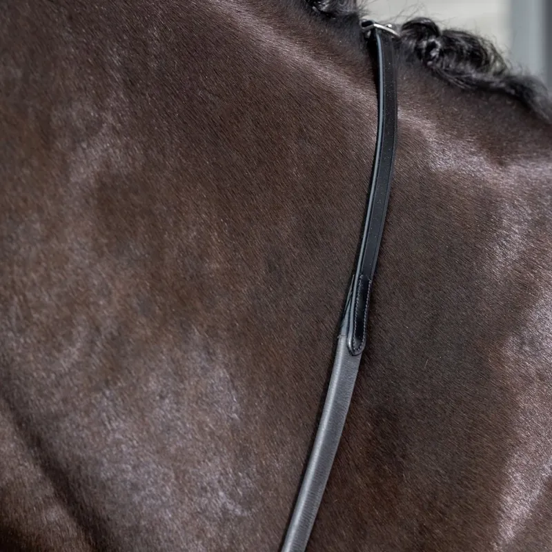 LeMieux Kris Extreme Rubber Reins - Black-1