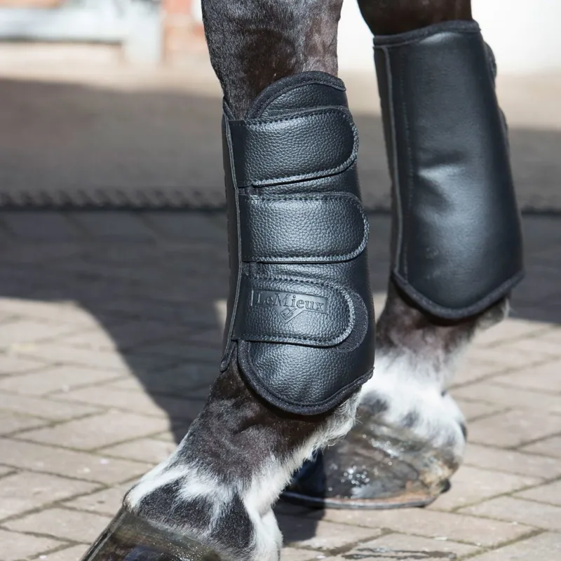 LeMieux Schooling Boots - Black-2
