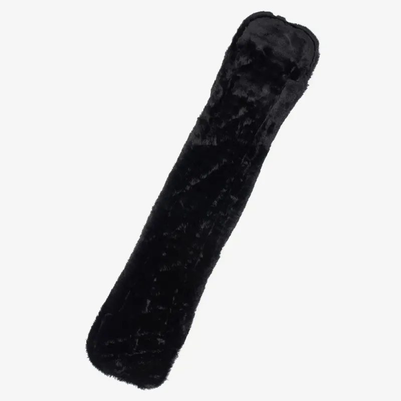 LeMieux Simuwool Dressage Girth Cover - Black-1