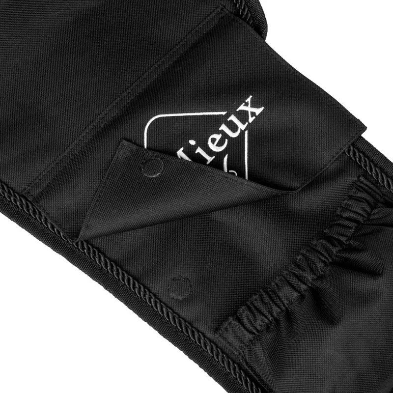LeMieux Vector Stirrup Cover - Black-1