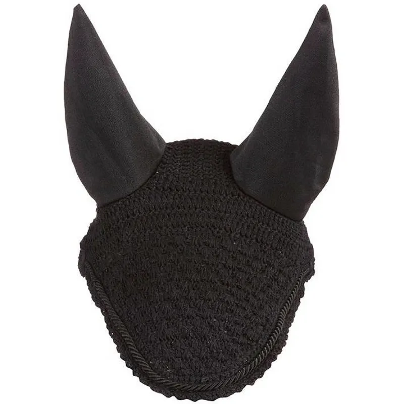 LeMieux Vogue Fly Hood - Black/Black-2