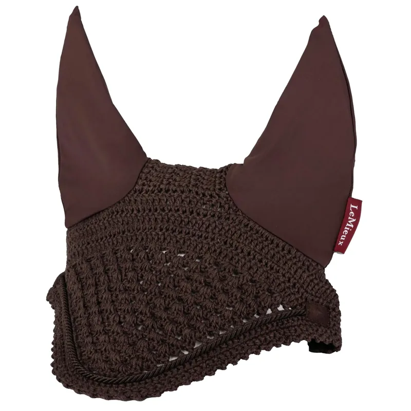 LeMieux Vogue Fly Bonnet - Brown/Brown