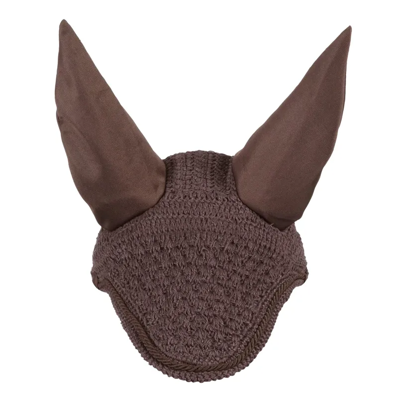 LeMieux Vogue Fly Bonnet - Brown/Brown-1
