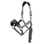 LeMieux Vogue Halter and Lead Rope Set - Black/Grey