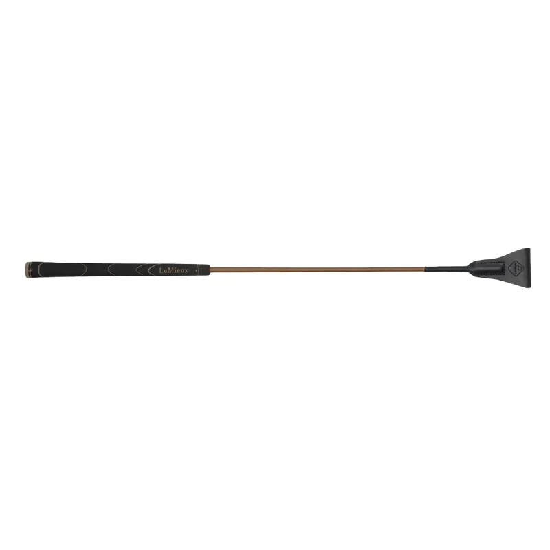 LeMieux Grip-Tek Jump Whip - Brown