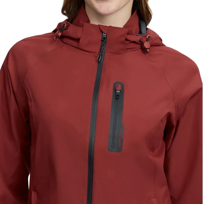LeMieux Athena Women's Waterproof Lightweight Jacket - Russet-4
