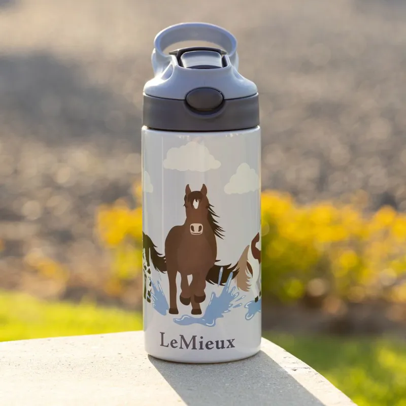 LeMieux Mini Water Bottle - Powder Blue-3