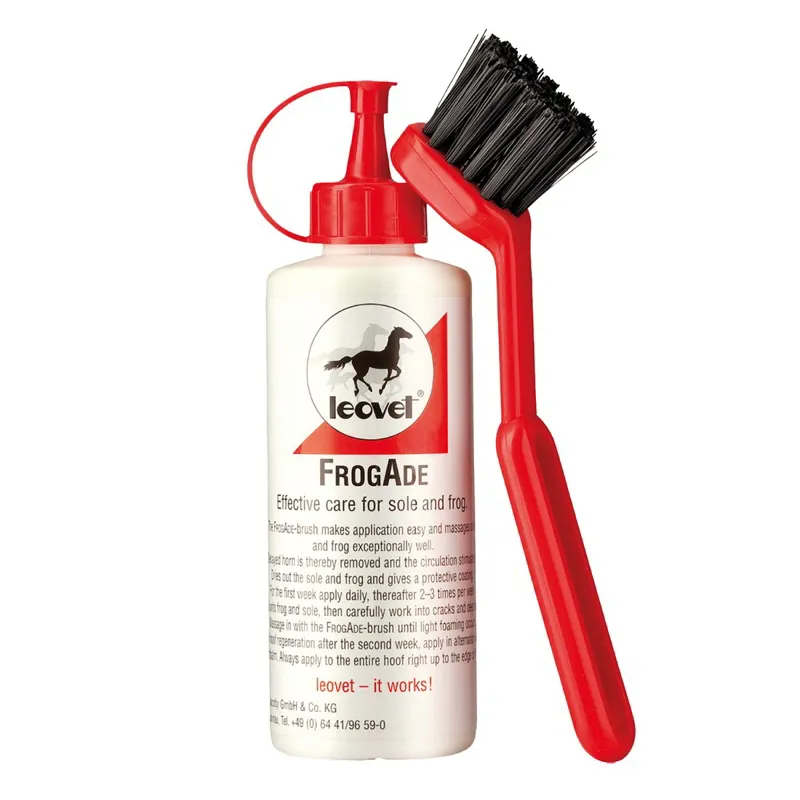 Leovet FrogAde Hoof Dressing with Brush-1