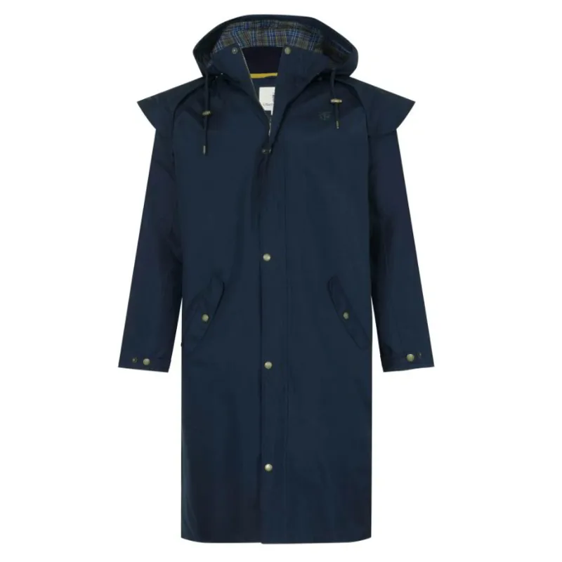 Lighthouse Stockman Men's Full Length Waterproof Jacket - Navy-2