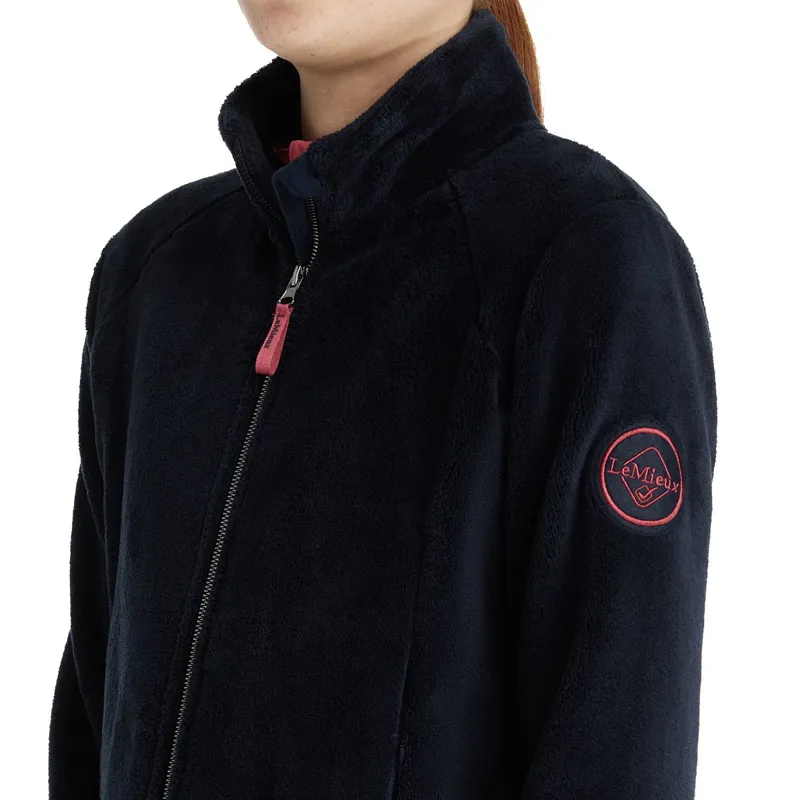 LeMieux Young Rider Libby Junior Fleece - Navy-3