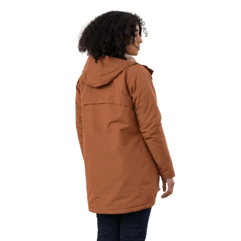 Lighthouse Scarlet Women's Waterproof Coat - Rust-3