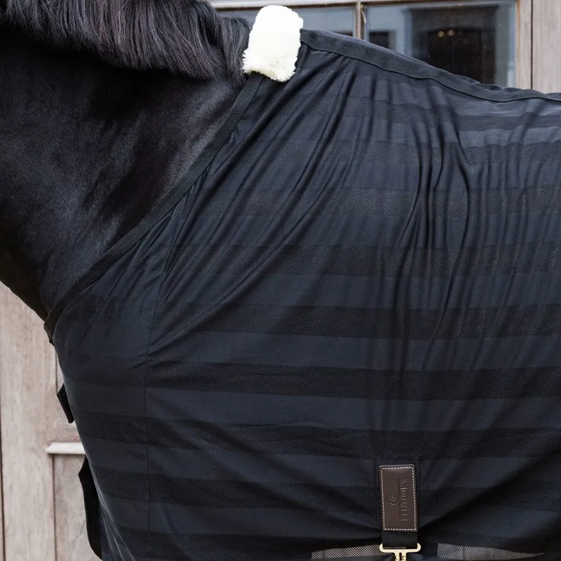 Kentucky Light Striped Mesh Fly Sheet - Black-6