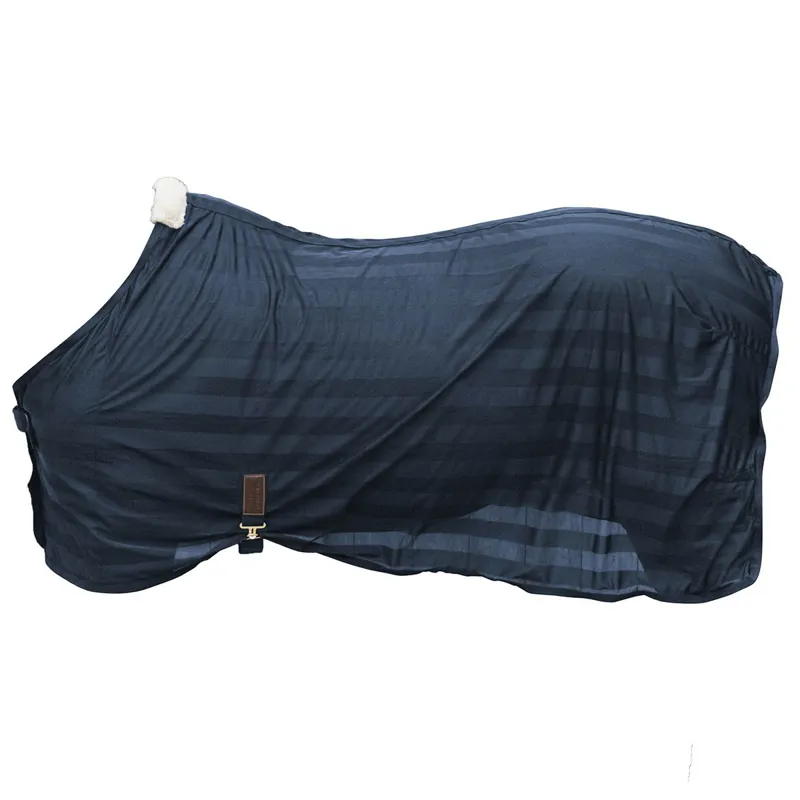 Kentucky Light Striped Mesh Fly Sheet Mesh Cooler - Blue-1